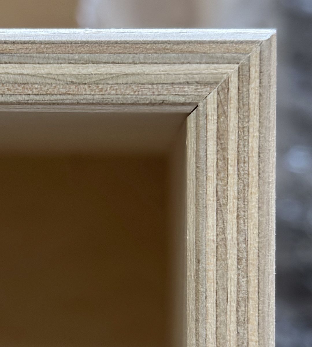 image - Kubik birk halv reolkasse - 2 rum