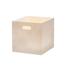 Oppbevaringskasse bjørk 28x28x28 cm.