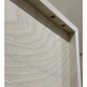 image - Kubik birk kvart reolkasse - 2 rum