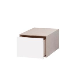 Brick box skuffeseksjion hvit front 30x22,5x45 cm