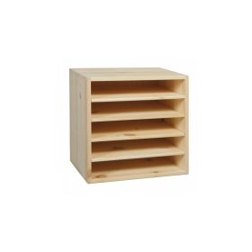 A4-kasse 33x33x24 cm, 5 rom