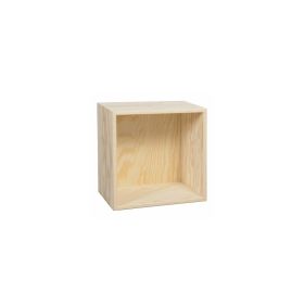 Dyp bokhylle 30x30x25 cm, med 1 rom