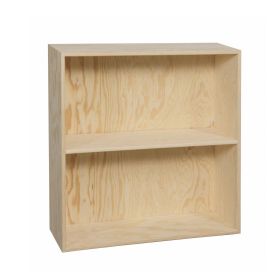 bokhylle 60x60x19 cm, med 2 rom