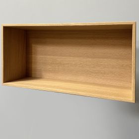 bokhylle i eik 30x60x19 cm