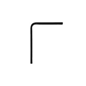 Hylleknekt svart 25 x 30 cm.