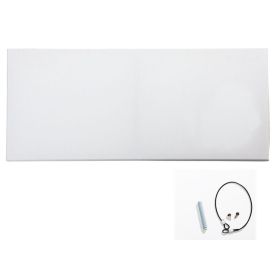 Stoff døren til halv reolkasse (xx16 - 70x35 cm.)