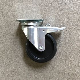 Hjul H10,5 cm. med brems