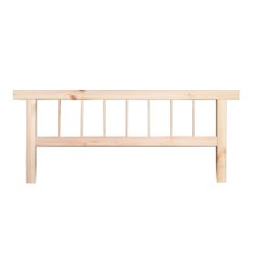 Sengehest, ubehandlet furu