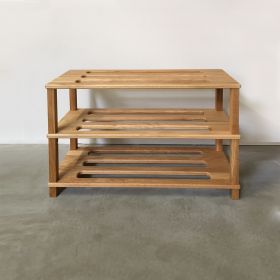 Skohylle naturoliert eik - B80 cm.