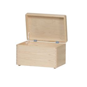 Eske ubehandlet finer (40x30x23 cm.) med lokk