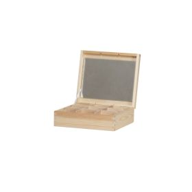 Smykkeboks med speil 24x21x8 cm.