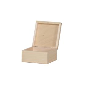 Eske med lokk 13x13x6 cm.