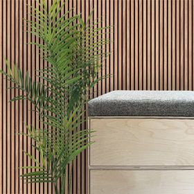 BRICK BOX puten 45x45x6 cm. med kryssfinerplate - gråbrun