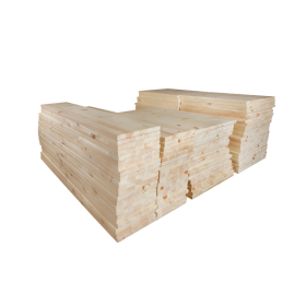 Hylleplate i massiv furu limtre40x120 cm.