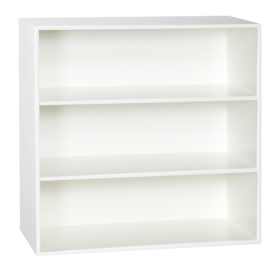 KUBIK Color hel bokhylle 70x70 cm. 3 rom