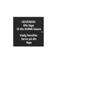 KUBIK color dør - liten utvendig
