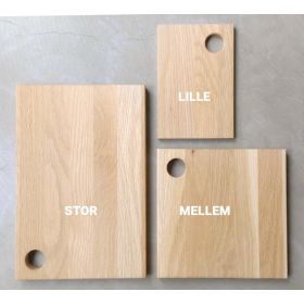 Skjærefjøl EIK 20x30 cm stor