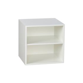 KUBIK Color kvart bokhylle 35x35 cm. 2 rom